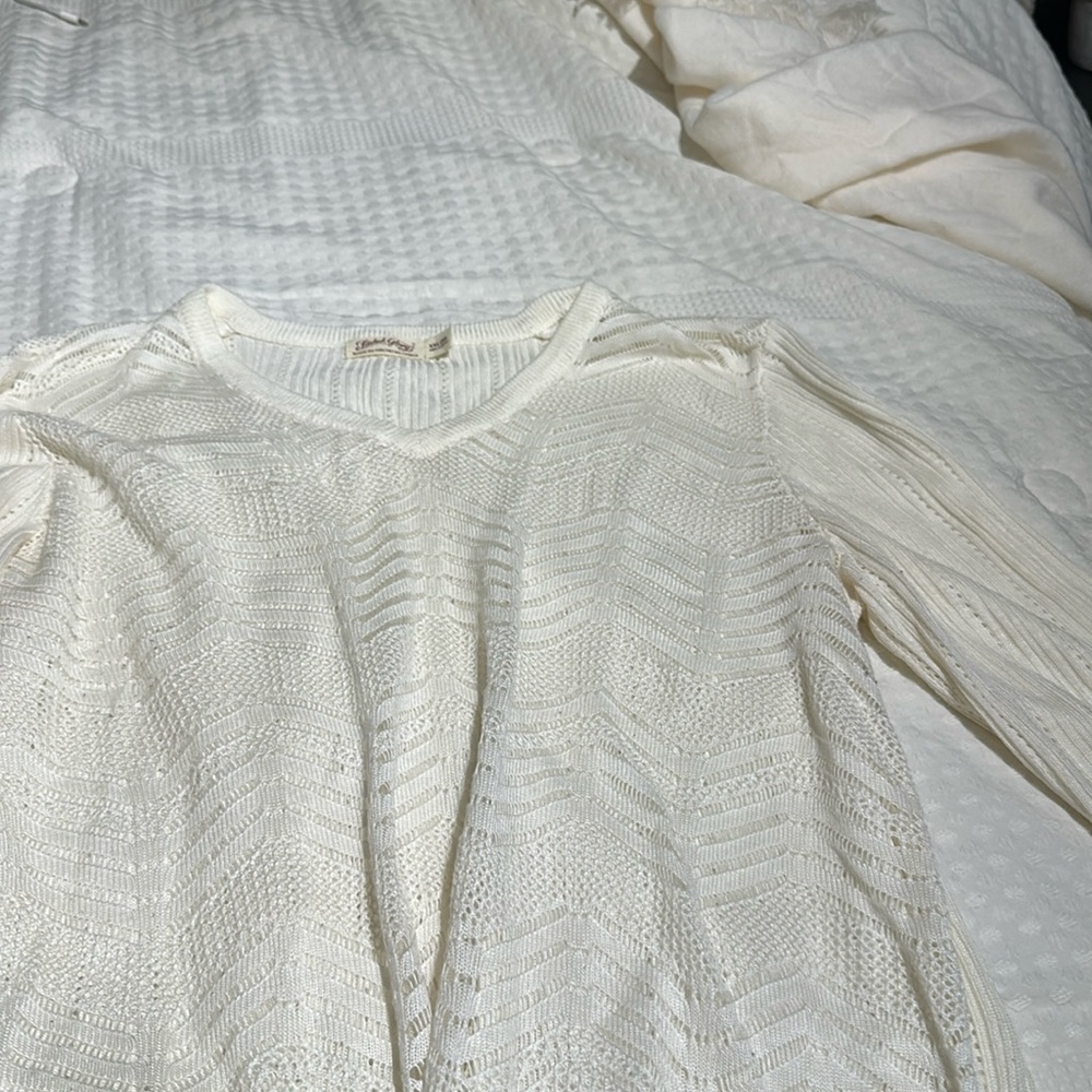 Faded  Glory Lace Long Sleeve